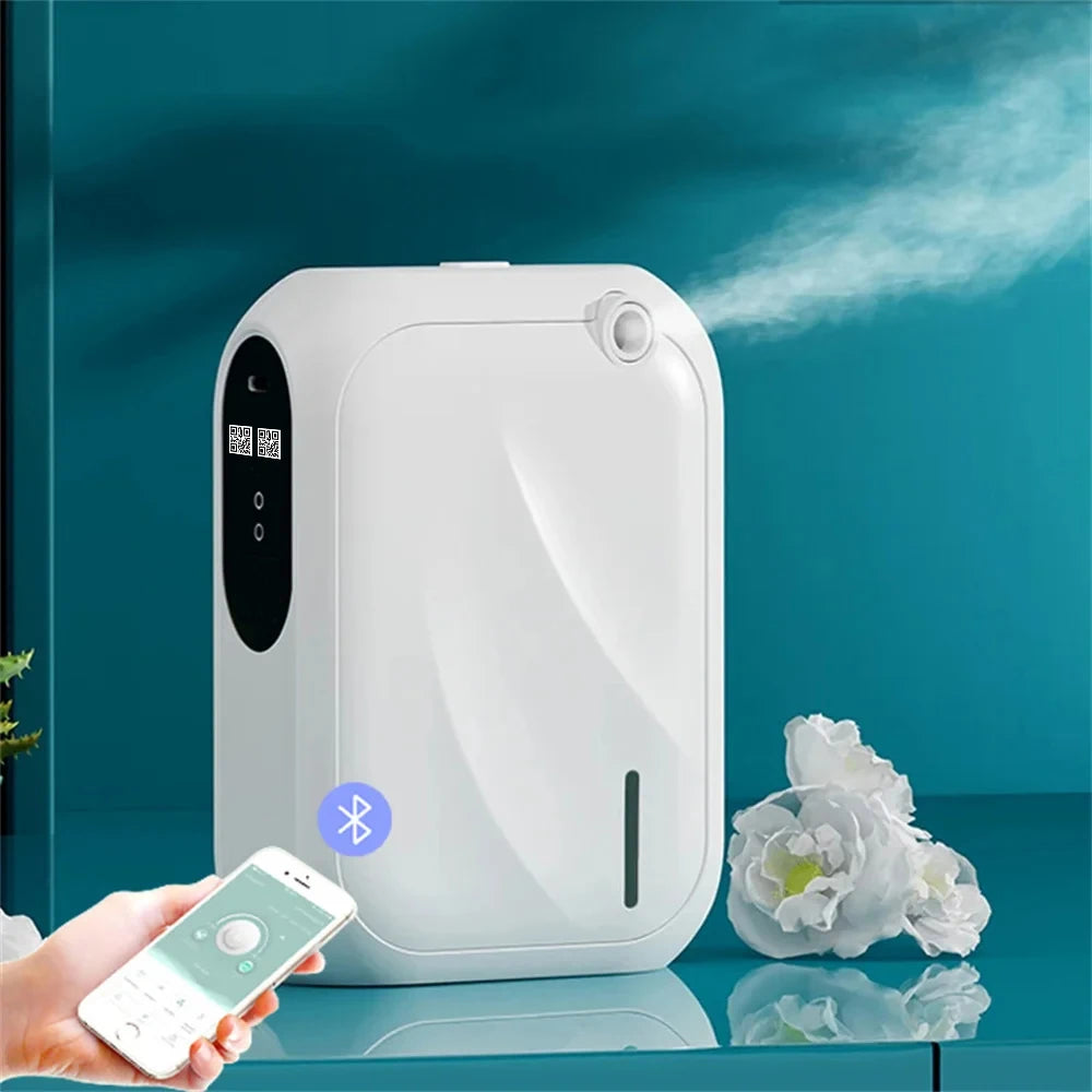 Smart Aroma Diffuser 200m³ with Bluetooth & App Control